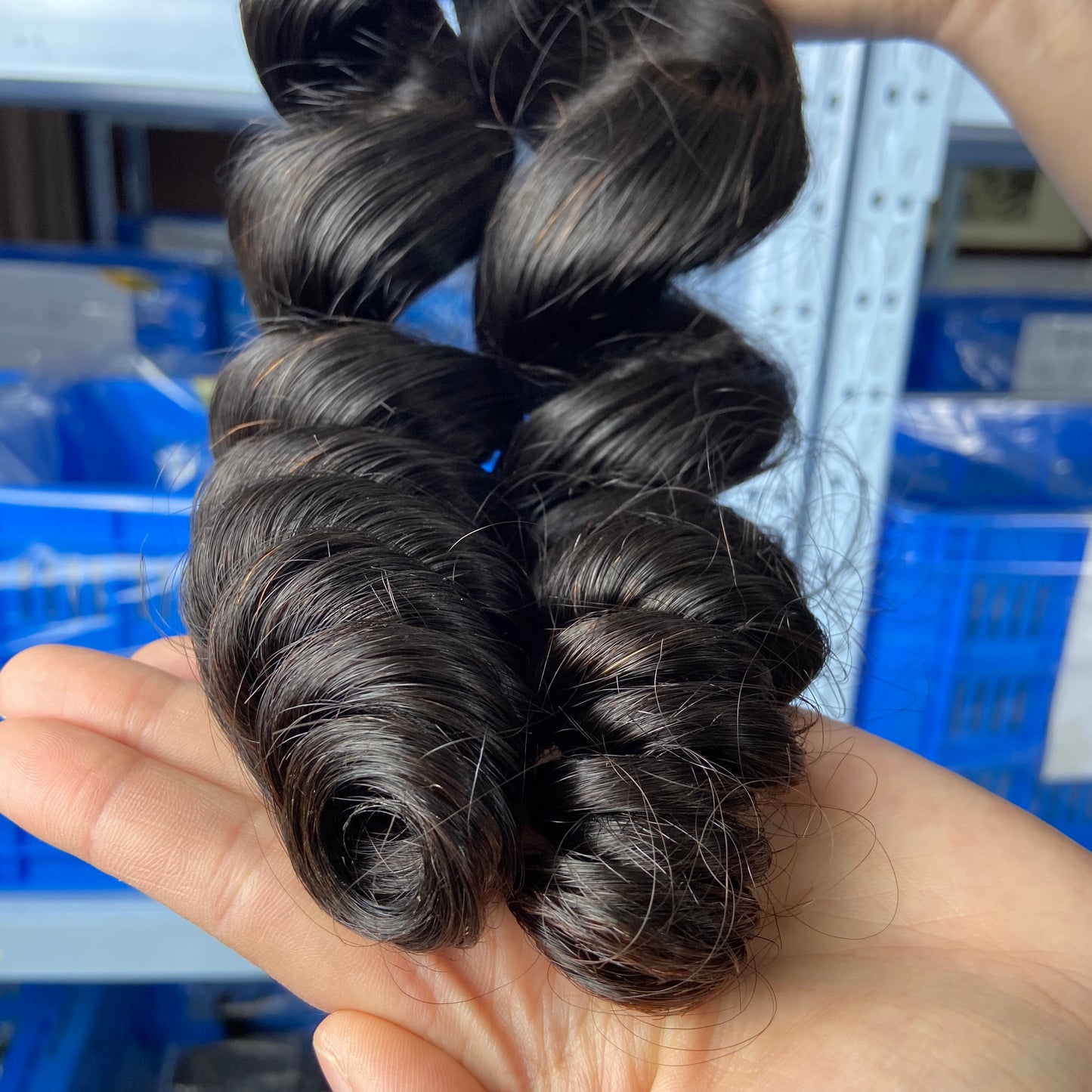 Luma Hair Brazilian Loose Wave Human Hair 1 Bundle Remy Natural Loose Waves Hair Extensions