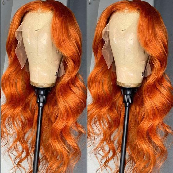 200% Density Best Colorful Glueless Wigs Customized Color Lace Wigs Hair 180% Density