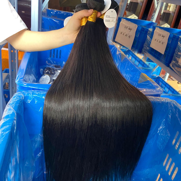 12A Vietnamese Straight Hair 1 Bundles100% Unprocessed Virgin Vietnamese Hair Silk Straight Human Hair Weave Bundles