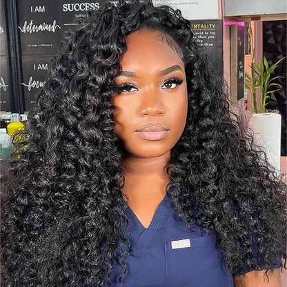 Burmese Curly Human Hair Bundle 18 Inch, 100% Burmese Virgin Human Hair Bundle