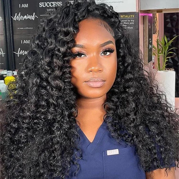Burmese Curly Human Hair Bundle 18 Inch, 100% Burmese Virgin Human Hair Bundle