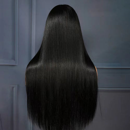 180% Density & 200% Density Straight 13×4 Frontal HD Lace Wig Ready to Go Human Hair Wig