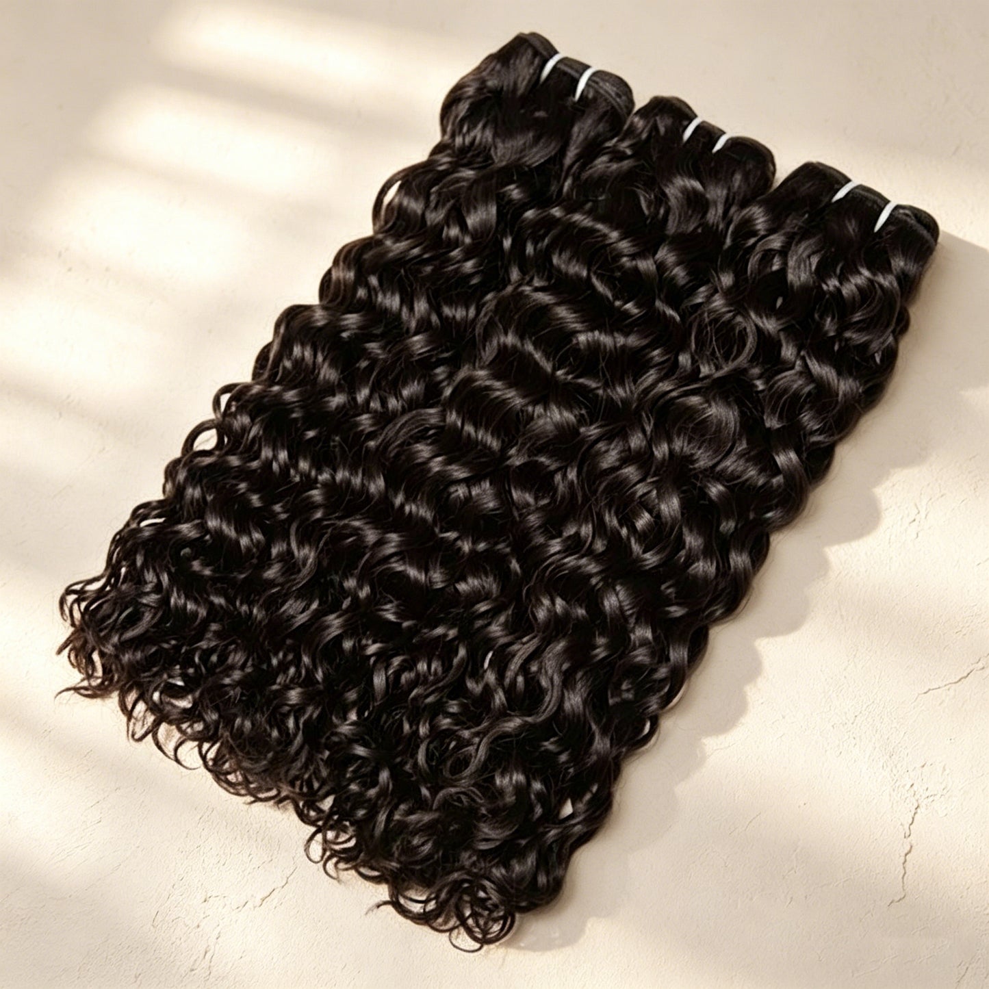 Wet And Wavy Human Hair Weave Bundles Luma Hair Malaysian Virgin Hair Water Wave Natural Hair