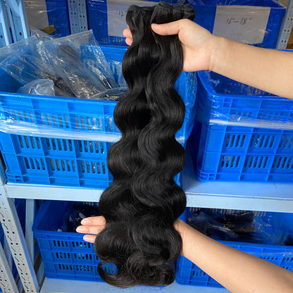 Body Wave Hair Bundles Brazilian Natural Wave Human Hair Bundles 15A