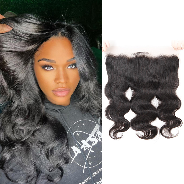 Invisible 13x4 HD Lace Frontal Body Wave Human Hair 13x4 Transparent Lace