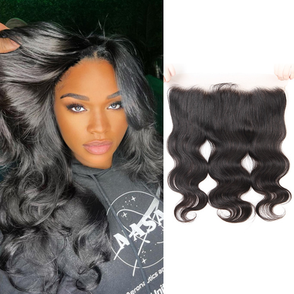 Invisible 13x4 HD Lace Frontal Body Wave Human Hair 13x4 Transparent Lace