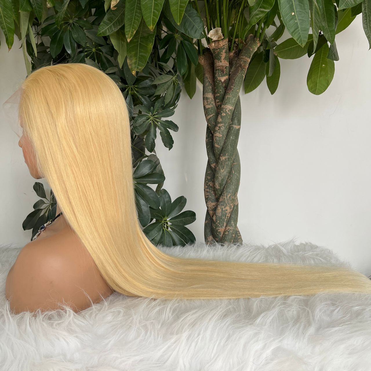 613 Blonde Long Straight and Body Wave Human Hair Super Invisible Lace Front Wigs