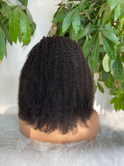Afro Kinky Curly Hair Wigs Quality Curly Lace Front Wigs With Baby Hair For Women