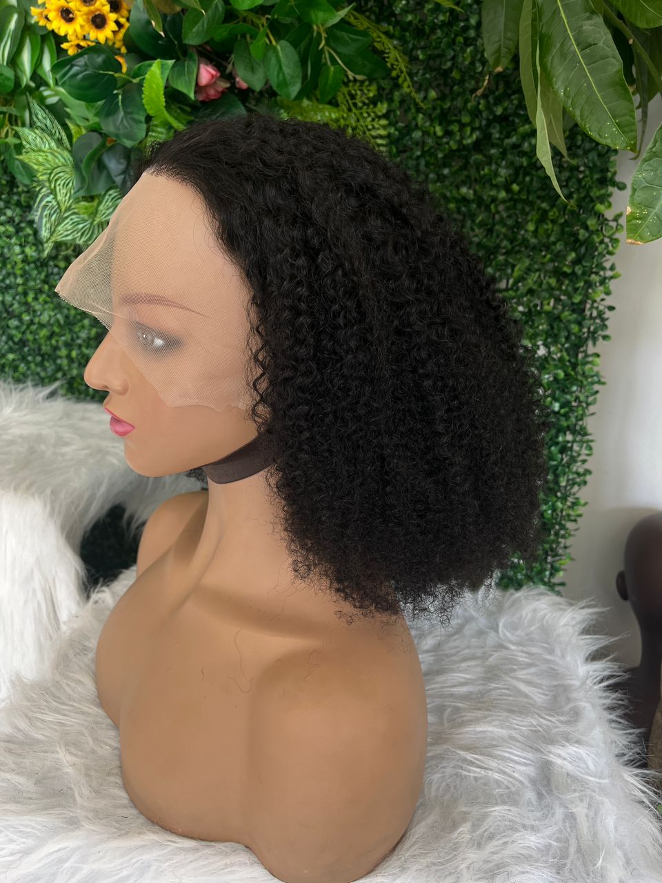 Afro Kinky Curly Hair Wigs Quality Curly Lace Front Wigs With Baby Hair For Women
