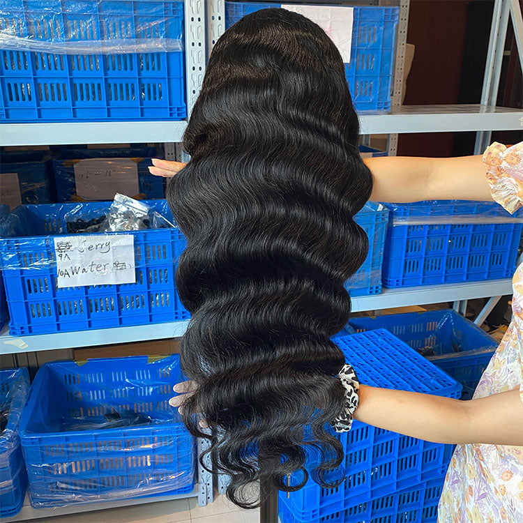 Skin Melt HD Lace Wigs Body Wave 13*4 Lace Front Wigs Real Hair Transparent Wigs