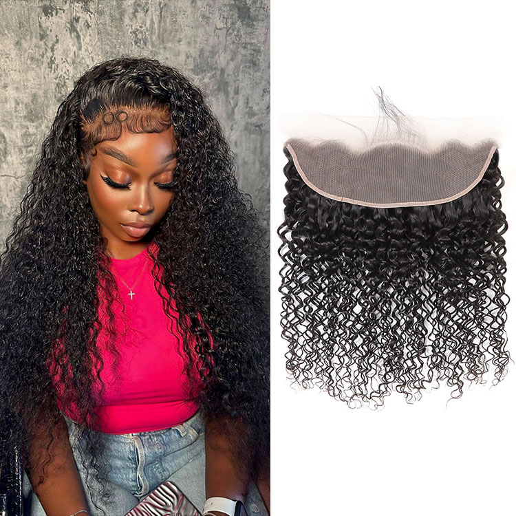 Loose Deep Wave 13x4 Transparent & HD Lace Frontal Virgin Hair Malaysian Curly Hair 13×4 HD Full Lace Frontal Closures Curly Weave Hairstyles