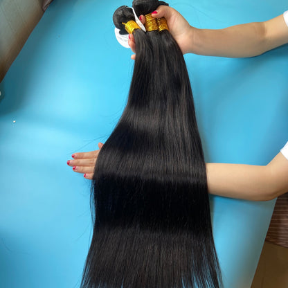 Brazilian Straight Hair 100% Unprocessed Straight Human Hair Extensions 1 Bundle
