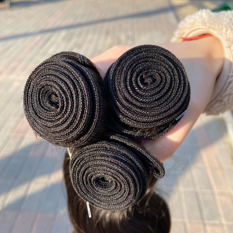 Peruvian Body Wave Bundles 12A Natural Black Virgin Hair