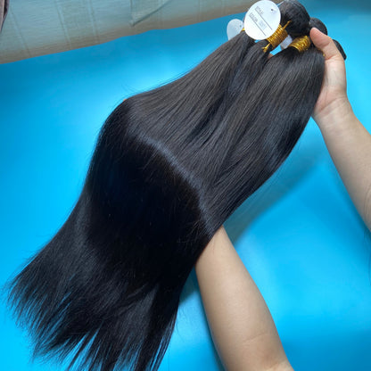 Brazilian Straight Hair 100% Unprocessed Straight Human Hair Extensions 1 Bundle