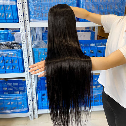 180% Density & 200% Density Straight 13×4 Frontal HD Lace Wig Ready to Go Human Hair Wig