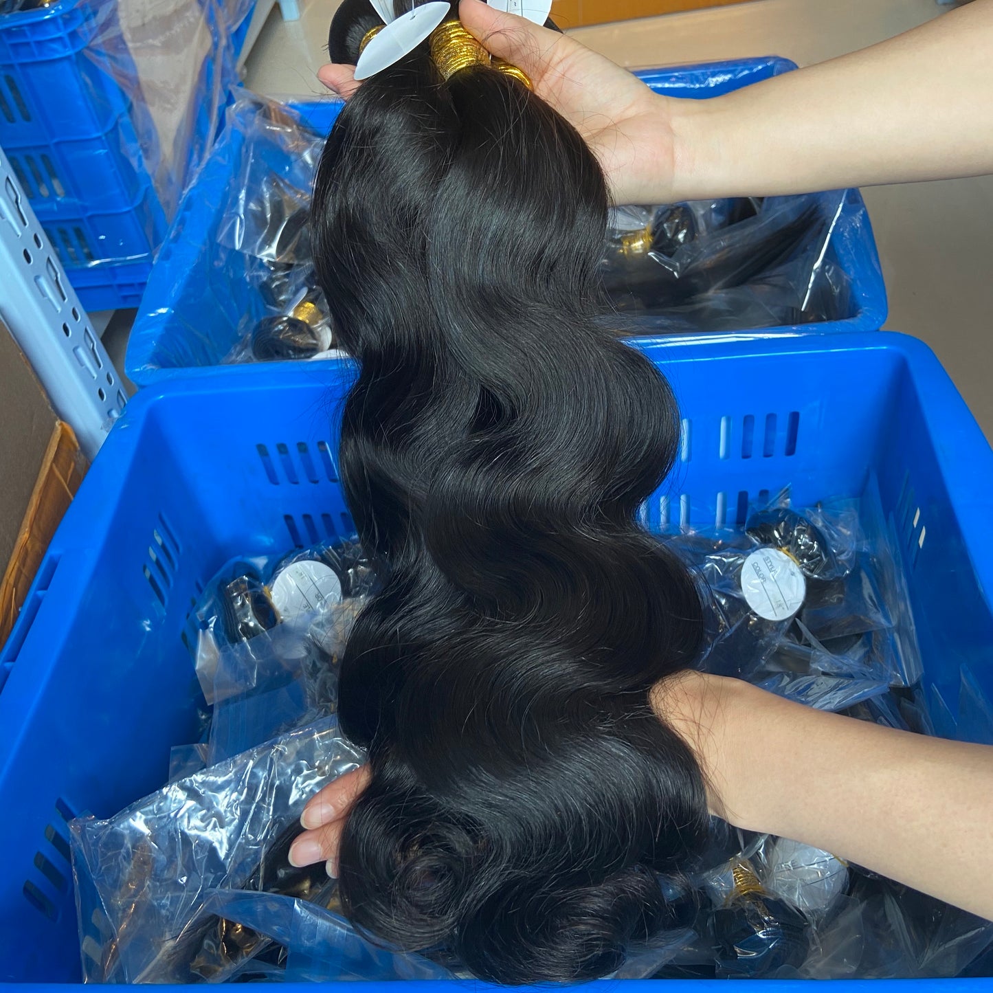 Vietnamese Hair 100% Human Hair Weave Bundles Virgin Hair Body Wavy Hair Extension