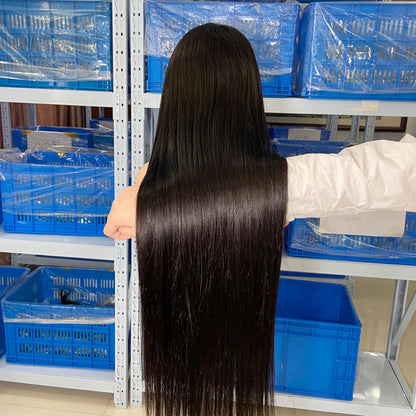 180% Density & 200% Density Straight 13×4 Frontal HD Lace Wig Ready to Go Human Hair Wig