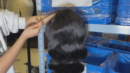 Skin Melt HD Lace Wigs Body Wave 13*4 Lace Front Wigs Real Hair Transparent Wigs